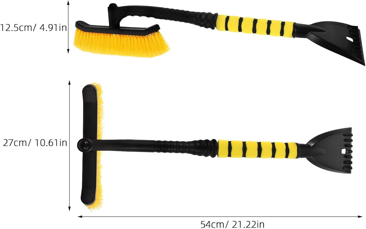 Luxshiny Ice Scraper Snow Brush for Car Winter Snow Removal Tool