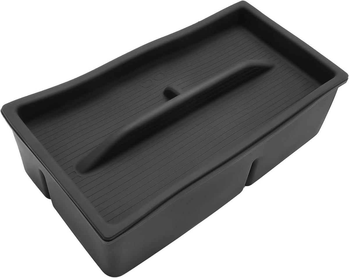 CDEFG Dual-Layer for 2022-2026 Lexus NX Center Console Organizer Tray- NX 2nd Generation (NX 250, NX 350, NX 350 F Sport Handling) Accessories Silicone Armrest Storage Middle Console Insert