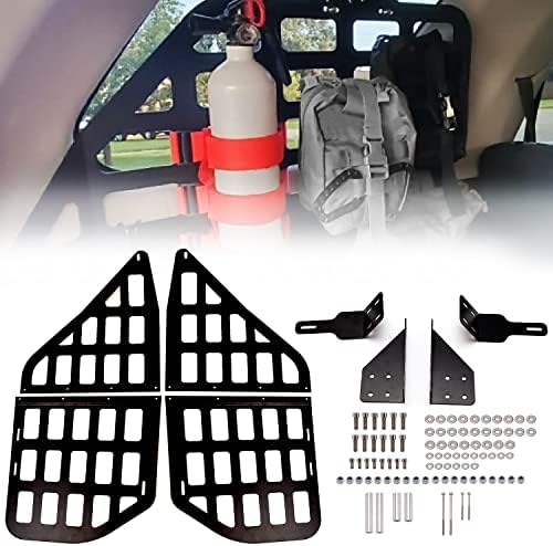 Rear Window Molle Panel Modular Storage Panel System Compatible with 2010-2024 Toyota 4Runner, Rear Cargo Luggage Storage Carrier