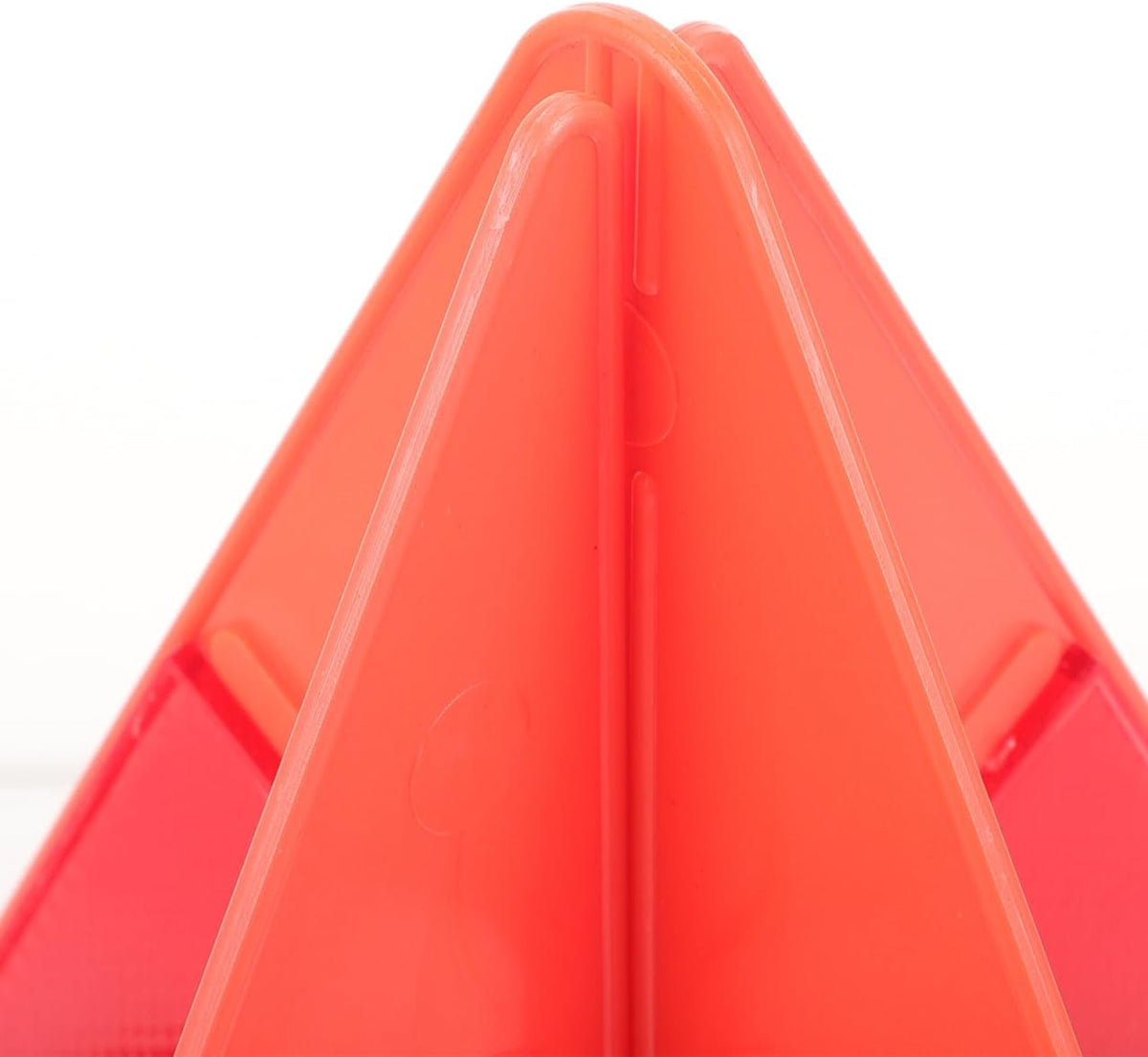 Amosfun Safety Triangle Reflective Road Safety Kit Road Warning Sign for Car Roadside Assistance Construction Work Trucks Trailers Tractors Portable Emergency Sign