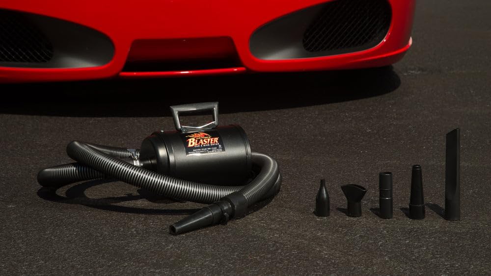 METROVAC B3-CDAFBR Air Force Blaster Car & Motorcycle Dryer Made in USA
