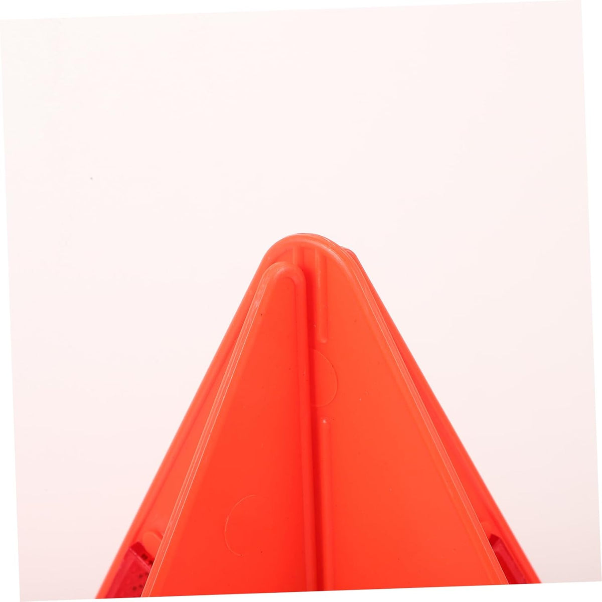 Red Plastic Reflective Warning Triangle for Roadside Safety