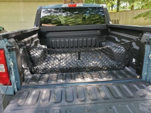 Trunk Organizer Cargo Net for Ford Ranger 2019–2026 – Envelope Style Cargo Net for Pickup – Premium Mesh Elastic Car Trunk Organizer Vehicle Carrier Storage – Compatible with Ranger