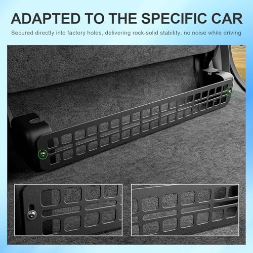 SZYANG Seat Bottom Divider Panel Compatible with 2015-2025 Ford F150 Under Seat Organizers Molle Panel Replacement for 2015-2025 F-150 Accessories