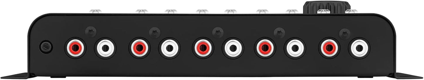 Taramps Pro 2.8S Black DSP Crossover Full Digital Signal Audio Processor and Equalizer with sequencer 15-Band Graphic Equalization 12 preset EQ 2-Channel in and 8-Channel Out Car Audio, Sound Quality