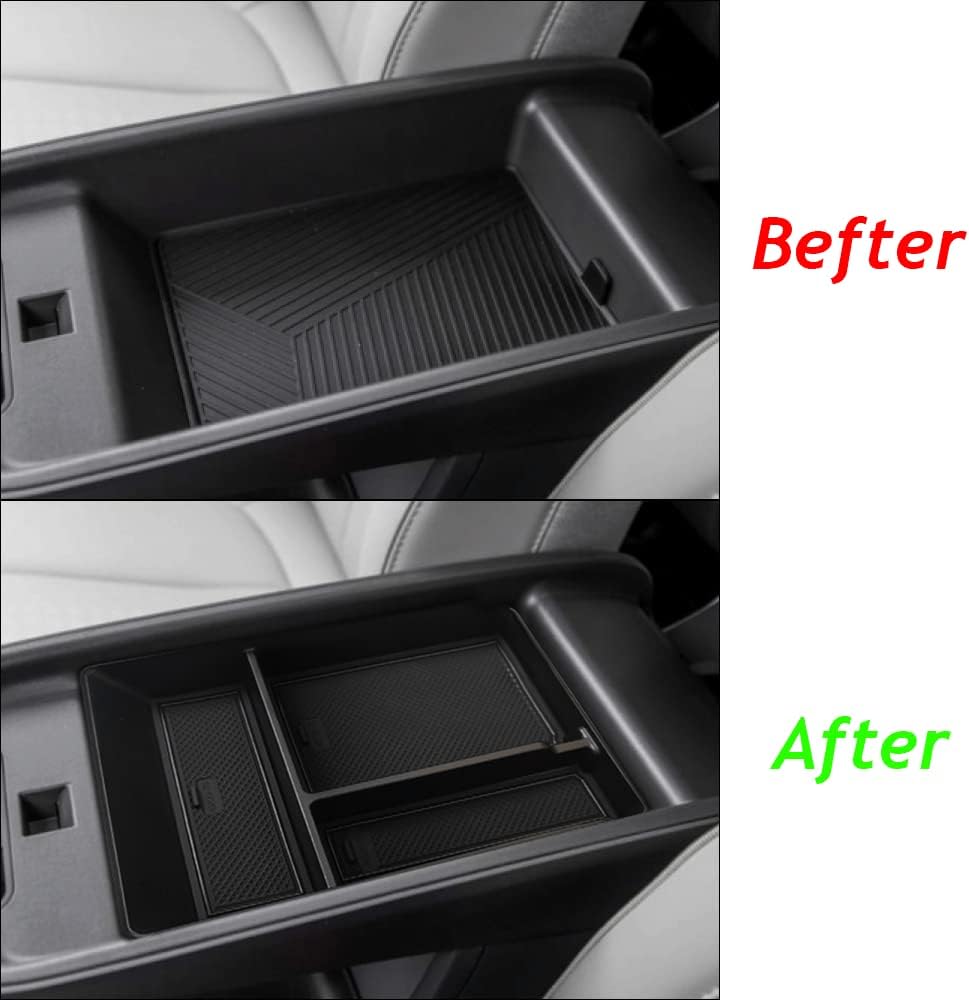 BestEvMod Armrest Storage Box for 2022-2026 Hyundai Ioniq 5 (V2)