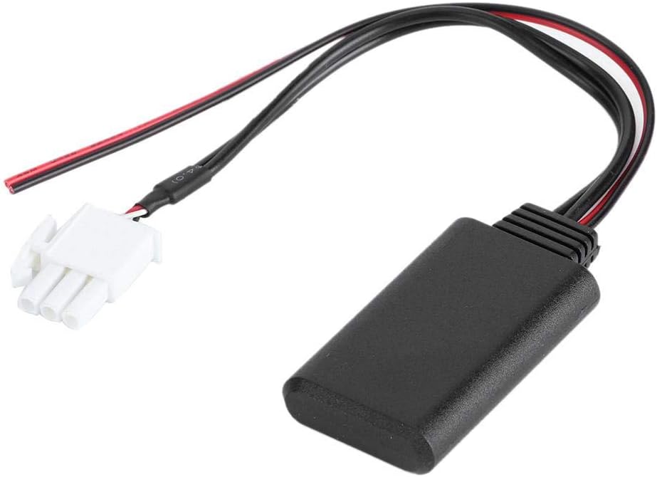for Goldwing Bluetooth Adapter,Bluetooth Adapter Receiver for Goldwing Gl1800 Female Stereo Audio Jack Adapter Cable 3-Pin AUX Audio Cable Adapter for GL1800