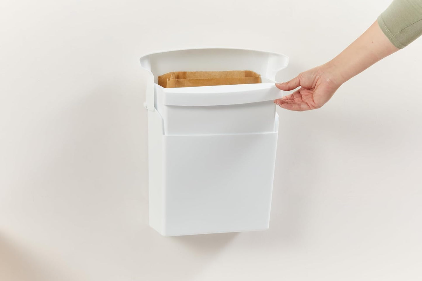 Rubbermaid Commercial Products Wall-Mounted Sanitary Napkin Receptacle Rigid Liner Easy to Clean Durable Space Saving for Restrooms in Restaurants/Hotels/Schools/Airports/Offices
