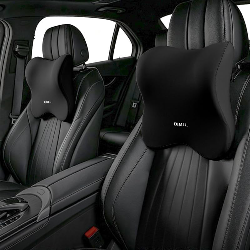 2PCS Car Headrest, Memory Foam Car Neck Pillow for Car Truck SUV RV