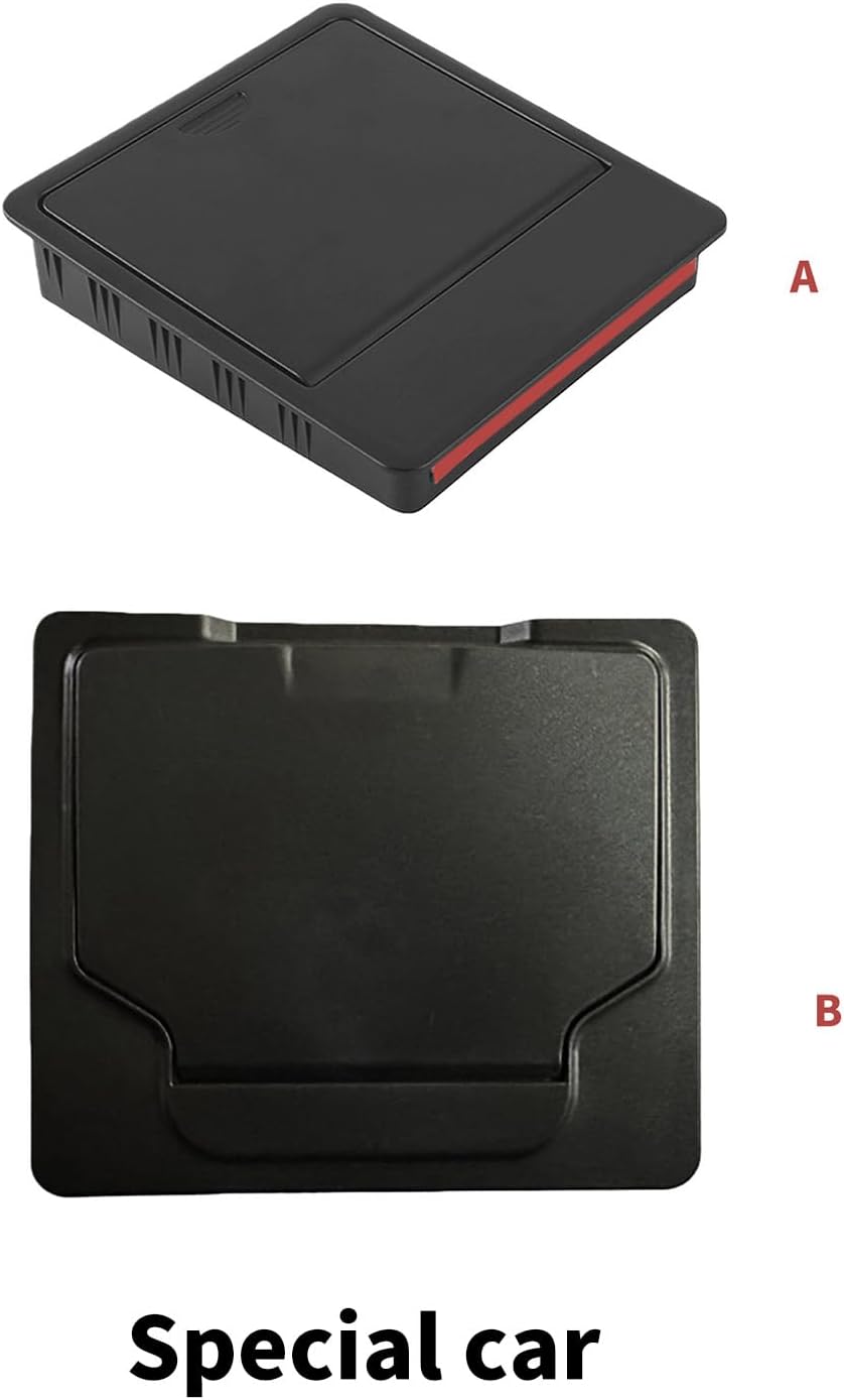 Concealed Compartment Storage Box Suitable for Car Interior Privacy Protective Neat Organizers Extra Space Design