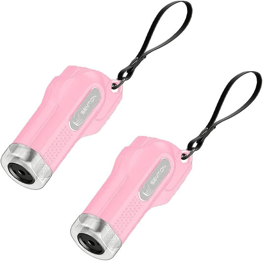 Window Breaker Seat belt Cutter 2 in 1 Car Glass Breaker Emergency Escape Tool, Pink-2pcs