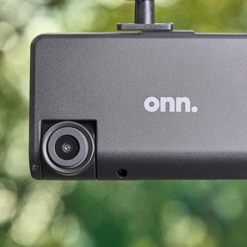 Dual Dash Cam with Ultra-Wide Angle Lens, 3" LCD Screen, Front 1080P Wide Angle Camera with 16GB SD Card, Supports 128GB max, Built in G-Sensor (Renewed)