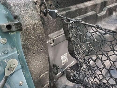 Trunk Organizer Cargo Net for Ford Ranger 2019–2026 – Envelope Style Cargo Net for Pickup – Premium Mesh Elastic Car Trunk Organizer Vehicle Carrier Storage – Compatible with Ranger