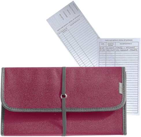High Road Glove Box Organizer - Insurance and Registration Holder for Car Documents and Paperwork - Expandable Front Seat Organizer with Card Pockets