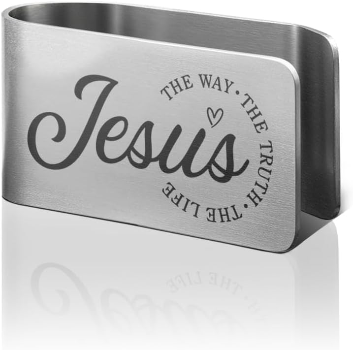 Catholic Car Visor Clip, Christian Visor Accessory for Men Women