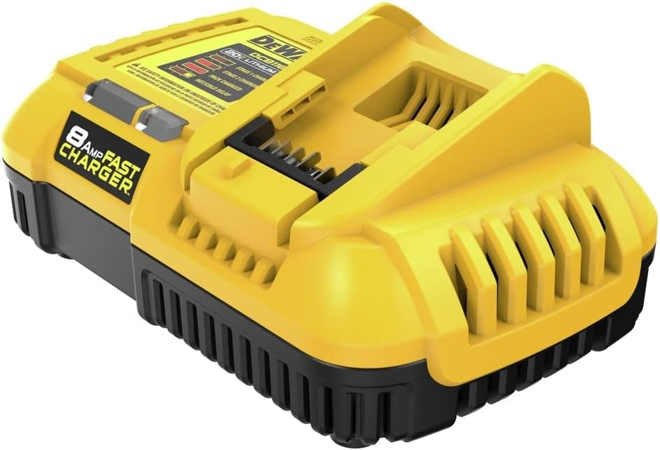 DEWALT DCB118R 20V MAX/60V MAX FLEXVOLT 8 Amp Fast Charger (Renewed)