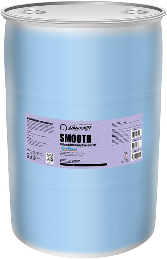 Nanoskin SMOOTH Quick Detailer Spray 32 Oz. (2x16 Oz) | Post Car Wash Gloss Enhancer, Wax Booster & Clay Lubricant | Effortless Dust, Smudge & Fingerprint Remover for Cars, Boats, Hot Rods & More
