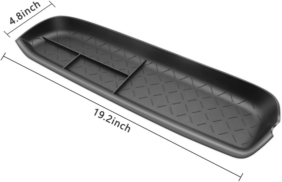 Center Console Organizer Tray,Passenger Storage Organizer Mat,Glove Box Storage Organizer Tray Compatible with Toyota RAV4 2022 Accessories 2024-2019
