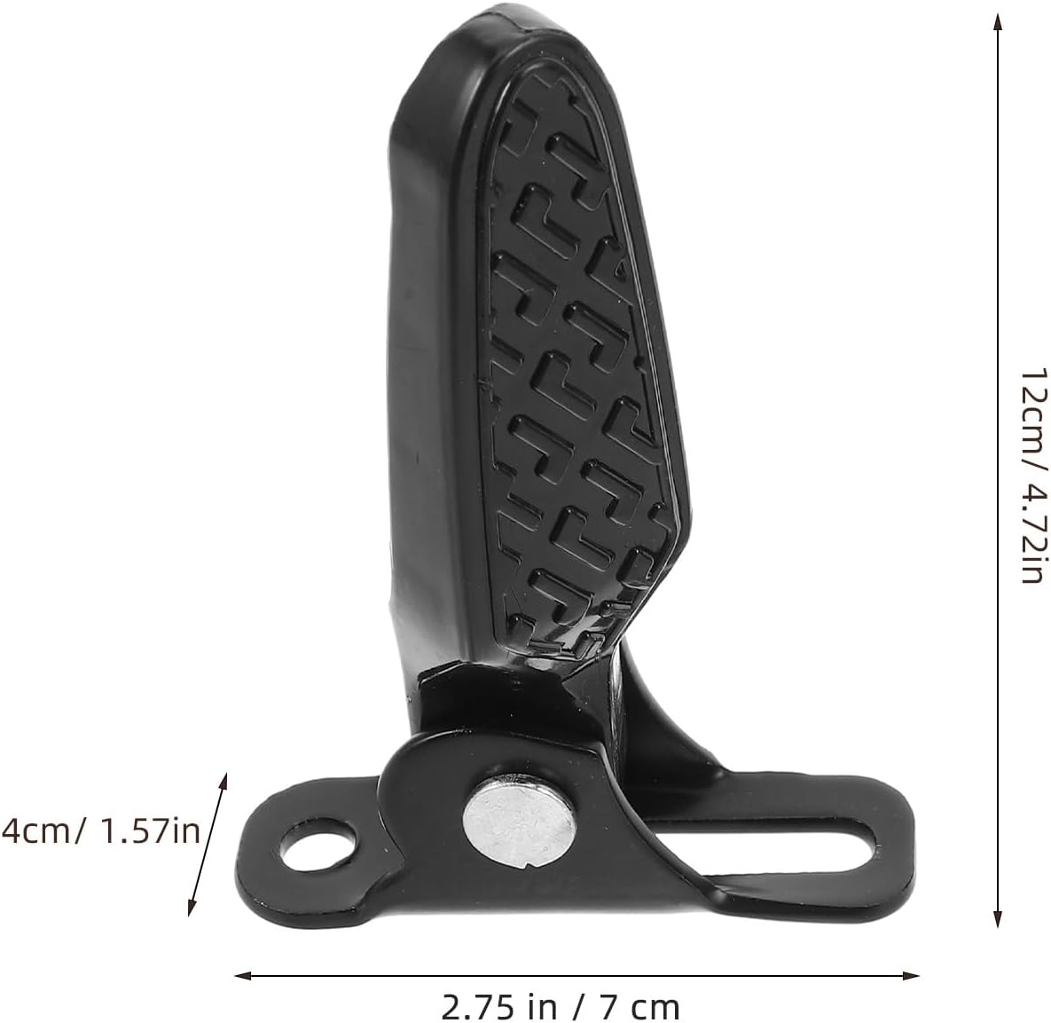 Rear Foot Peg Pedal Replacement for Mountain Bike Electric Car Foot Peg Passenger Rear Footrest 1 Pair 4.72 X 2.75 X 1.57 in Cycling Accessory