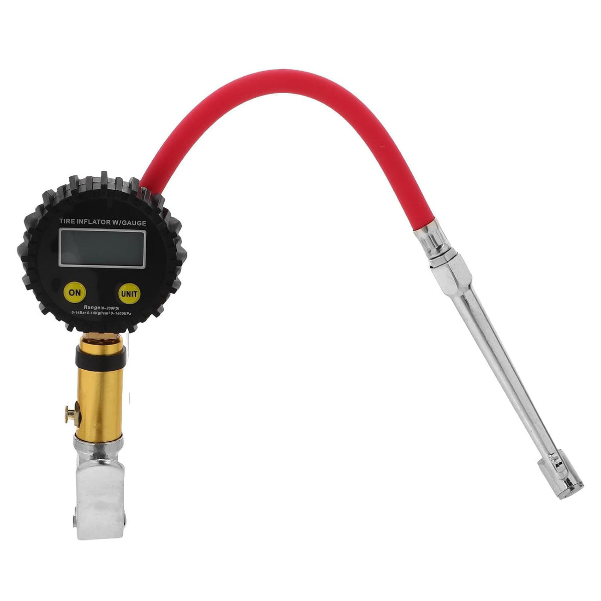 Digital Tire Air Pressure Gauge 0 to 200 Psi for Drivers