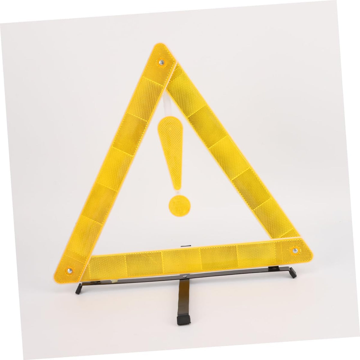 ULTECHNOVO Foldable Reflective Warning Triangle Sign for Emergency Parking Safety Reflector with High Visibility for Roadside Use and Car Inspections
