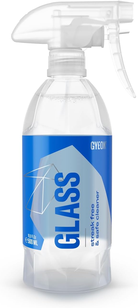 Gyeon Glass Streak Free Automotive Glass Cleaner Professional Grade Ammonia Free Tint Safe Removes Fingerprints Oil Film Interior Safe Enhances Clarity For Windows Windshield Mirror Screens
