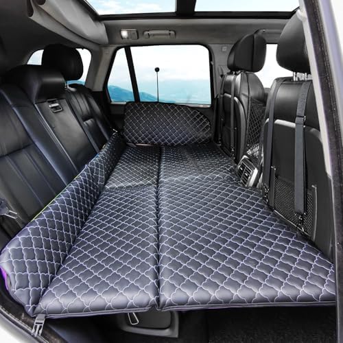 YASHINE Non Inflatable Truck Bed Air Mattress for Large Truck, Car Travel Camping Back Seat Extender for F150/RAM 1500/Silverado/Ranger/GMC/Tundra/Tacoma
