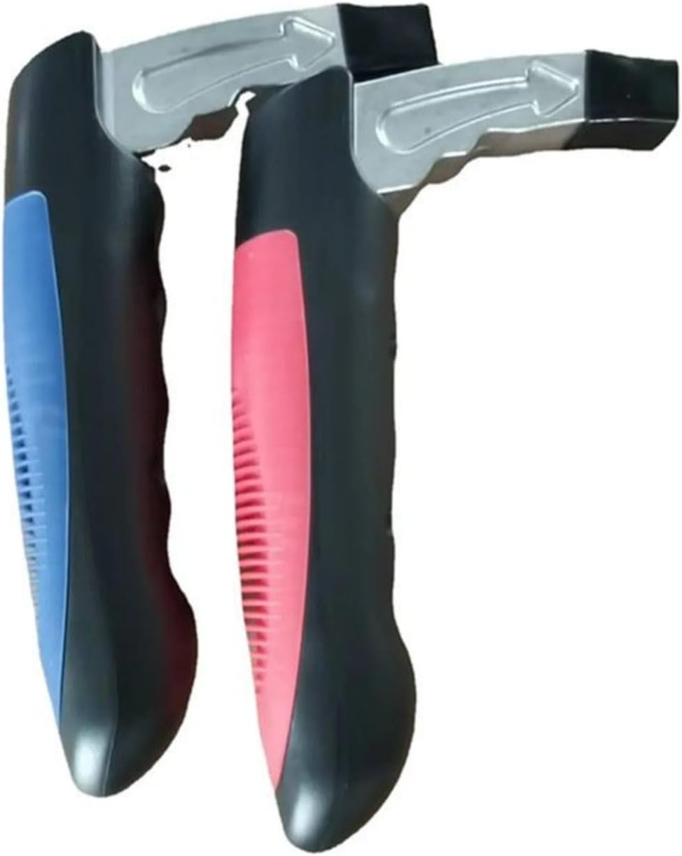 3‑in‑1 Car Door Assist Handle 2Pcs, Support for Seniors with Seat Belt Cutter & Window Breaker Blue