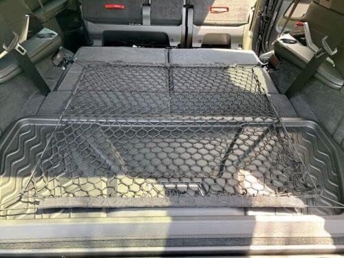 Rear Trunk Organizer Cargo Net for BMW X7 2019-2025 – Floor Style Cargo Net for SUV – Premium Mesh Elastic Car Trunk Organizer Vehicle Carrier Storage – Compatible with X7