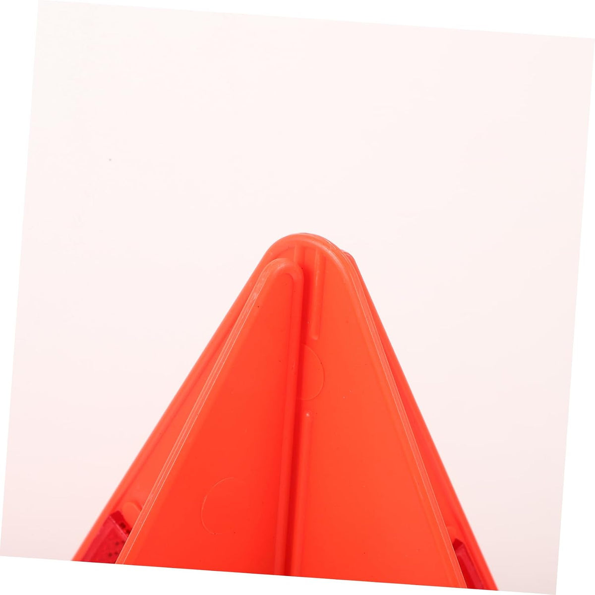 Red Plastic Reflective Triangle Warning Sign for Car Emergency Safety
