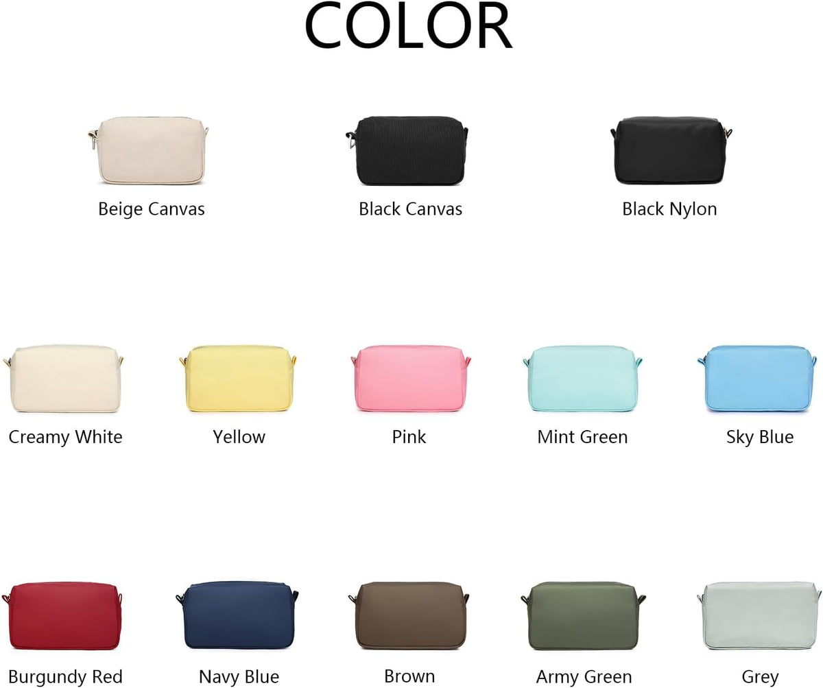 Travel Makeup Bag, Ring Clasp Wristlet Organizer (Black)