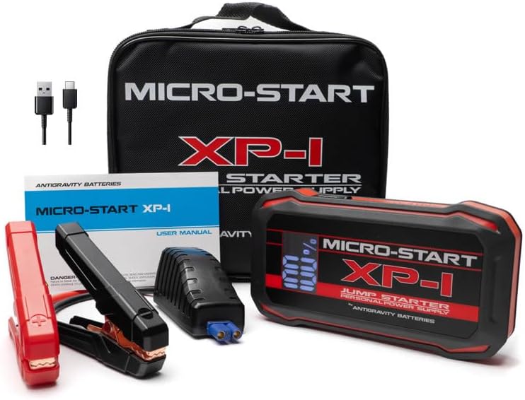 Antigravity Batteries: 400A Lithium Jump Starter – 12V Compact Battery Booster for Cars & Trucks, Portable Jump Box with USB-C Fast Charging