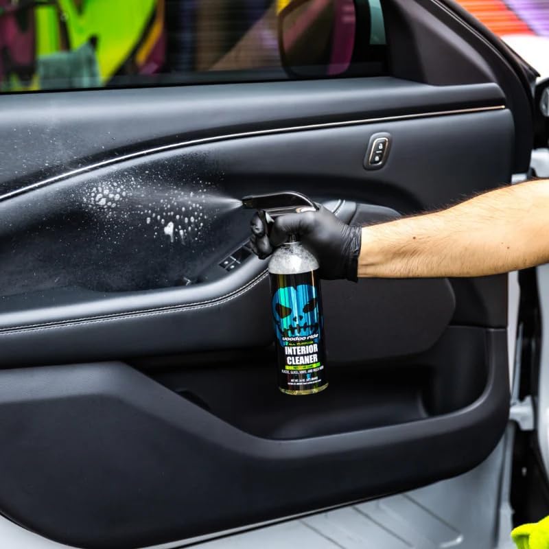 Cobra-Tek Voodoo Ride® All-Purpose Interior Cleaner - Interior All-Surface DYE-Free Cleaner, pH Neutral, UV Protection, Safe on All Interior Surfaces, Fresh New Car Scent