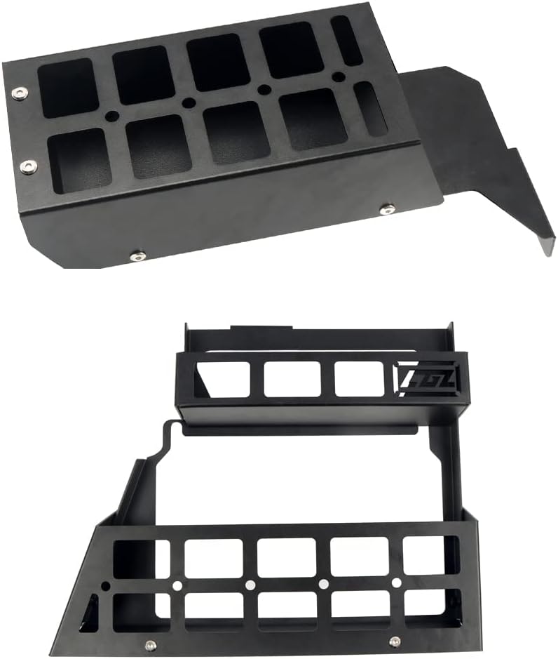HIGH FLYING for Land Rover Defender 2022 2023 2024 2025 Car Rear Window Modular Storage Side Panels System&Trunk Shelf Organizer Luggage Carrier Aluminum Alloy (Side+Roof Panel)