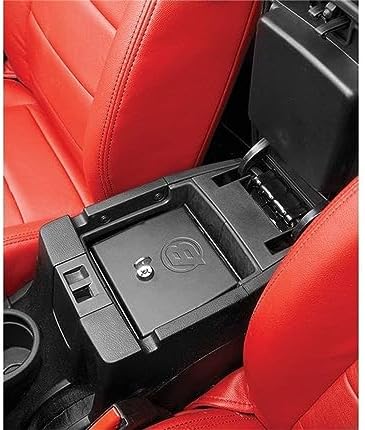 Bestop Center Console Lock Box 4264301 for Jeep Wrangler JK 2011-2018