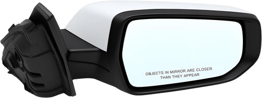 White Right Side Mirror 3 Pins Compatible with 2016-2021 Malibu