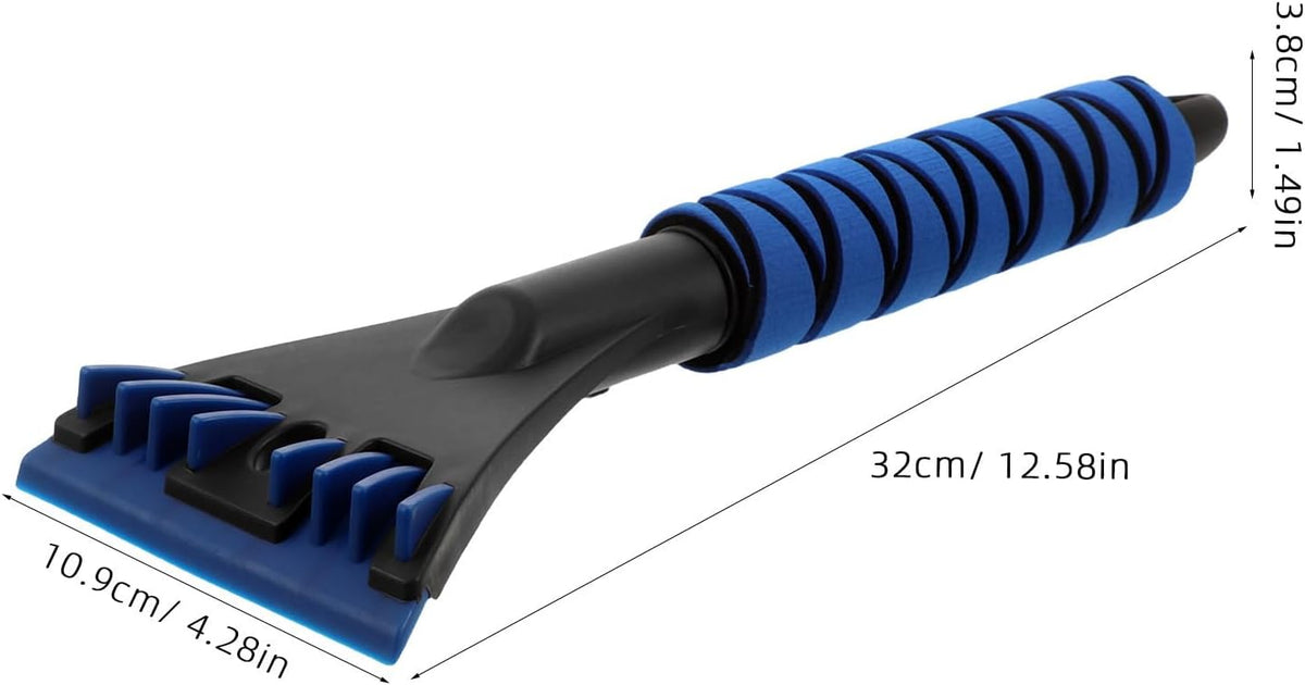 Car Windshield Ice Scraper Tool with Foam Handle and PP Body
