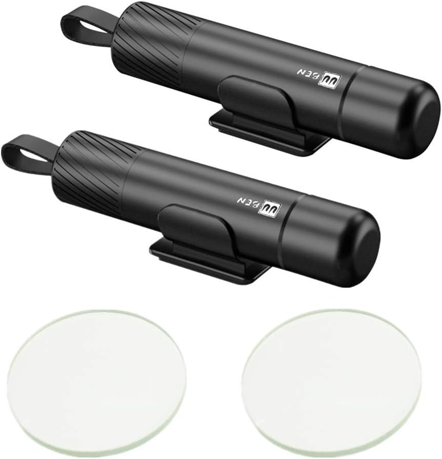 2 Pack Safety Hammer and Seat Cutter 2-in-1 Car Window Breaker Mini Emergency Escape Tool with Test Glass Survival Hammer