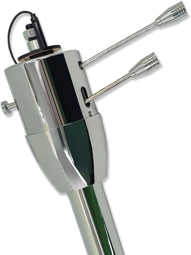 GM 32" Floor Shift Tilt Manual Steering Column Chrome with Adapter