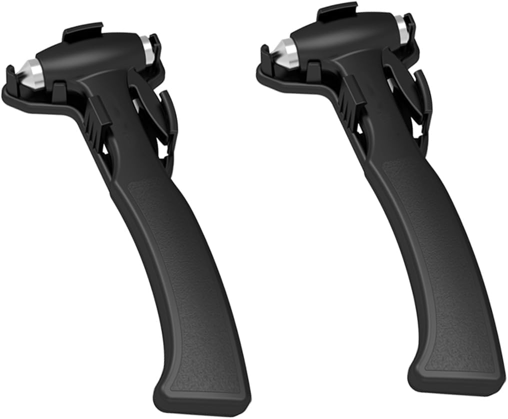 2pack Car Window Breaker, Safety Hammer - Emergency Escape Tool, Window Breaker Seatbelt Cutter, Life Saving Survival Kit with Light Reflective Tape