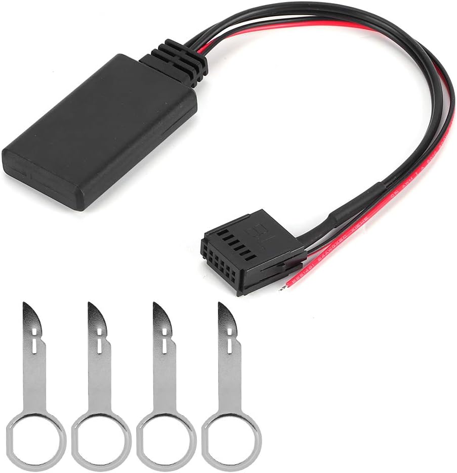 KIMISS Bluetooth AUX in Adapter Wireless Audio Receiver FM Transmitter
