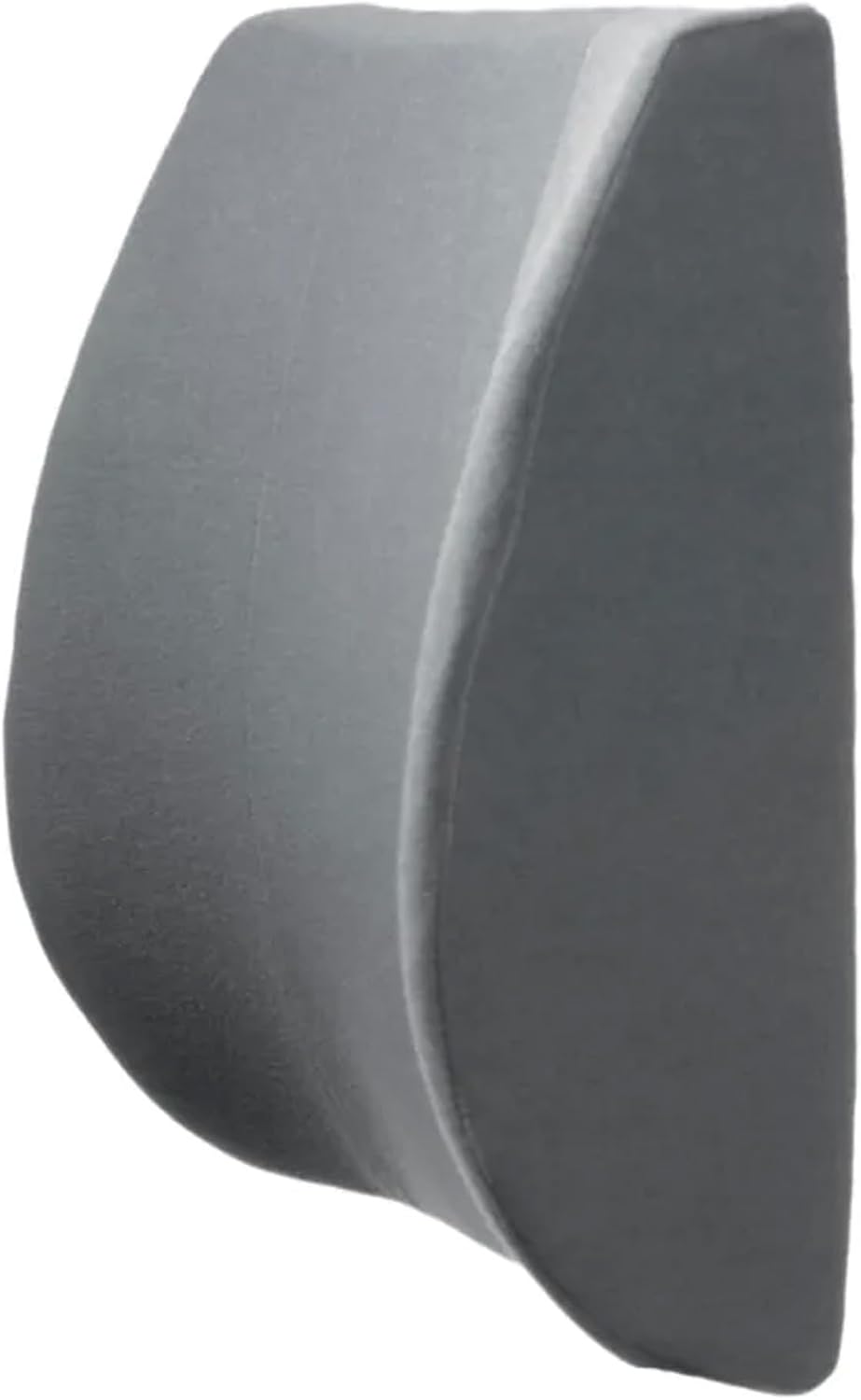 Secretary with Strap Lower Lumbar Back Support Pillow Cushion for Office Chair, Car, Truck, Wheelchair, Gaming Chair and Recliner for Pain Relief Made in USA.Gray