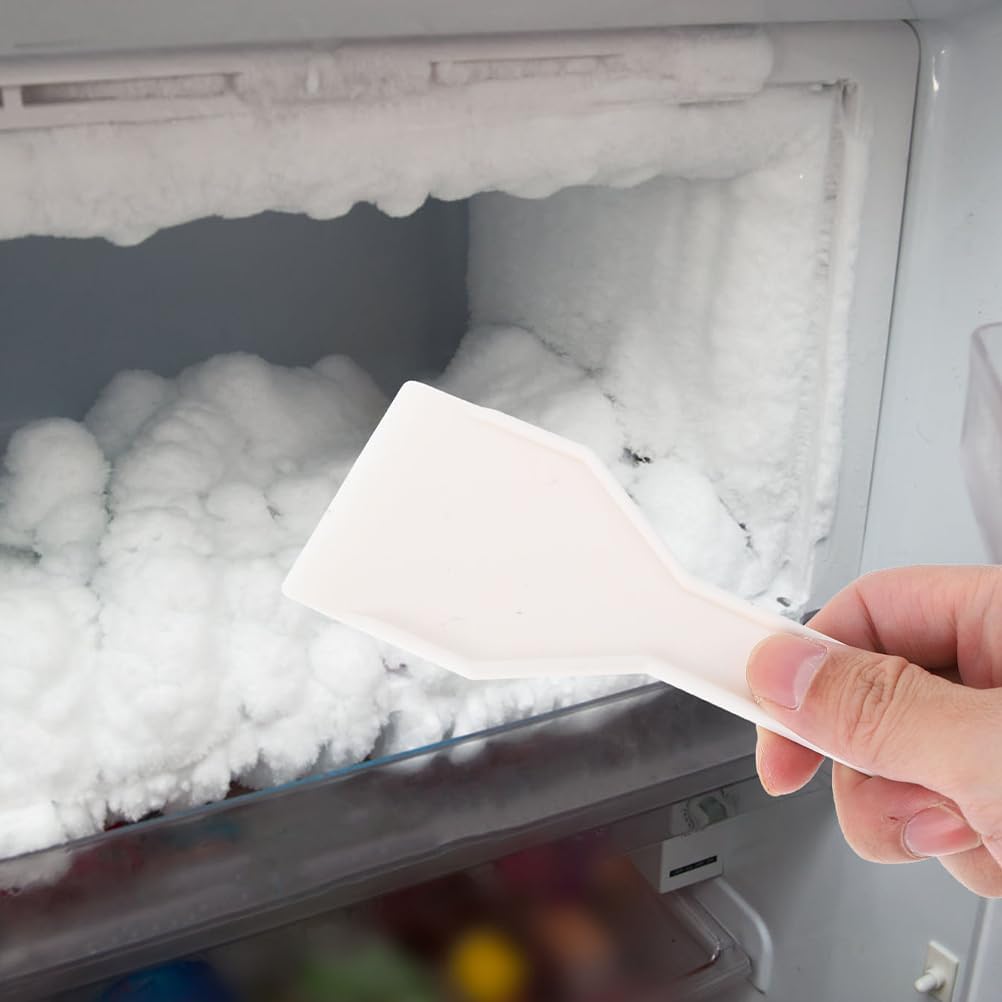 ABOOFAN Refrigerator Ice Scraper Deicing Shovel for Freezer Fridge Scraper Ice Removal Tool 6.10 X 2.16 X 0.11 in 5-pack for Kitchen Stove Windows Bakeware Wall Hanging Storage