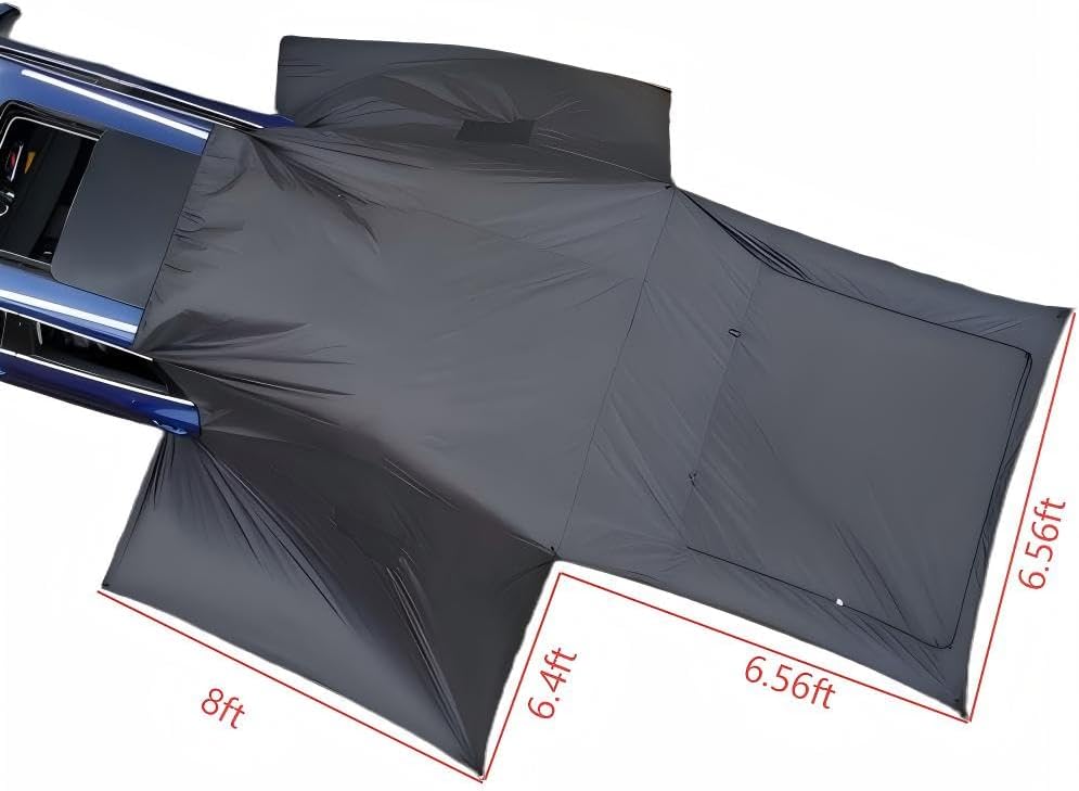 2-in-1 Hatchback Tent & Car Awning | SUV/Minivan Tailgate Sun Shelter for Camping, Beach, Road Trips Waterproof 3000MM UPF 40+
