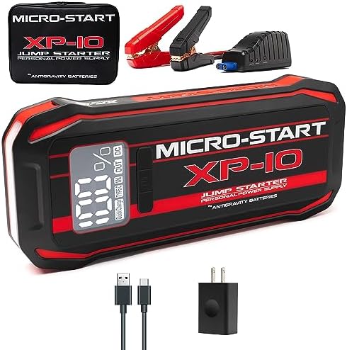 Antigravity Batteries 600A Lithium Jump Starter – 12V Portable Battery Booster for Gas & Diesel Vehicles up to 7.3L, Compact Jump Box with USB-C Fast Charging