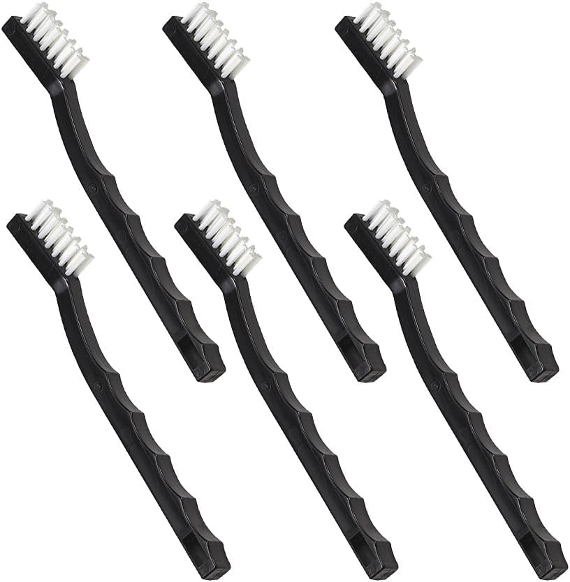 Nanoskin Toothbrush Detail Brush Set for Precision Cleaning, 6 Pack