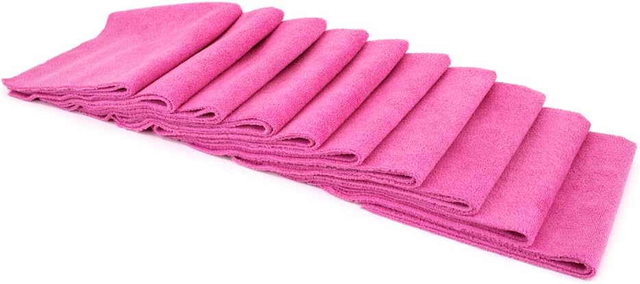 Autofiber [Mr. Everything] Premium Paintwork and Coating Leveling Towel (16"x16") 10 Pack (Gray)