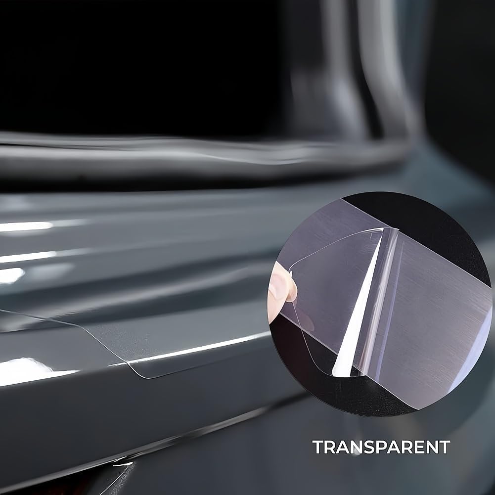 4Pcs Transparent Car Door Sill Protector, for BMW X5 2019-2024 2025 2026 40i/45e/50e/50i/M/M50i/M60i, Car Door Edge Protector, Sill Guard Film with Anti-Collision Protection