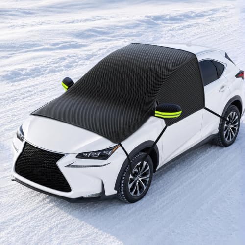 Windshield Cover for Ice and Snow, Magnetic Hail Oversize 120"x57"