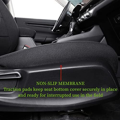 coverdream Custom Seat Covers Compatible with Select Honda CRV 2015 2016 Models (Black,Full Set)